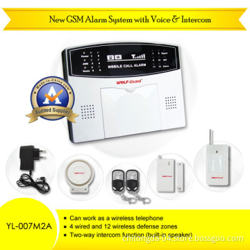 Business / Home GSM SMS LCD Auto-Dial Alarm Systems (yl-007M2A)